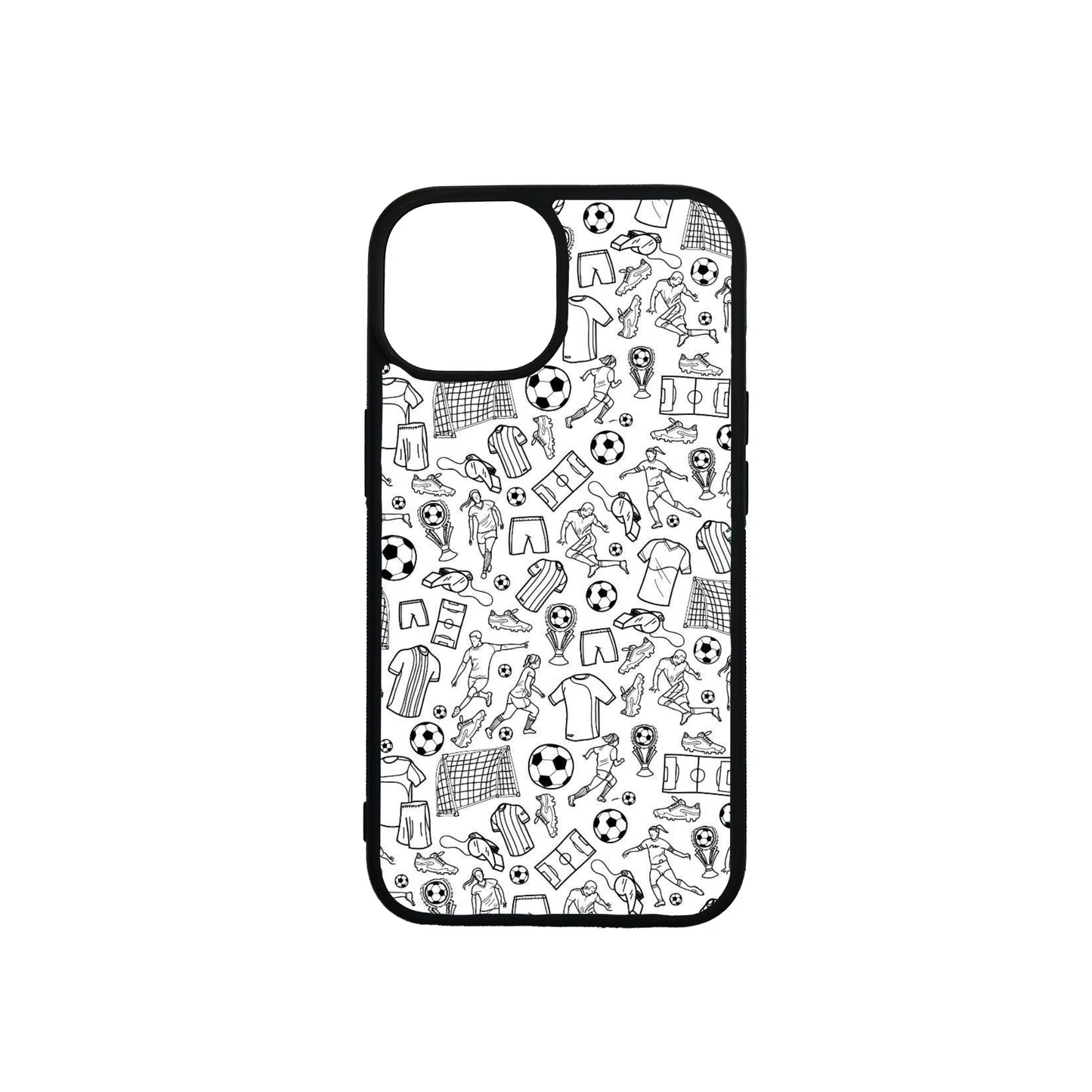 Soccer doodle case