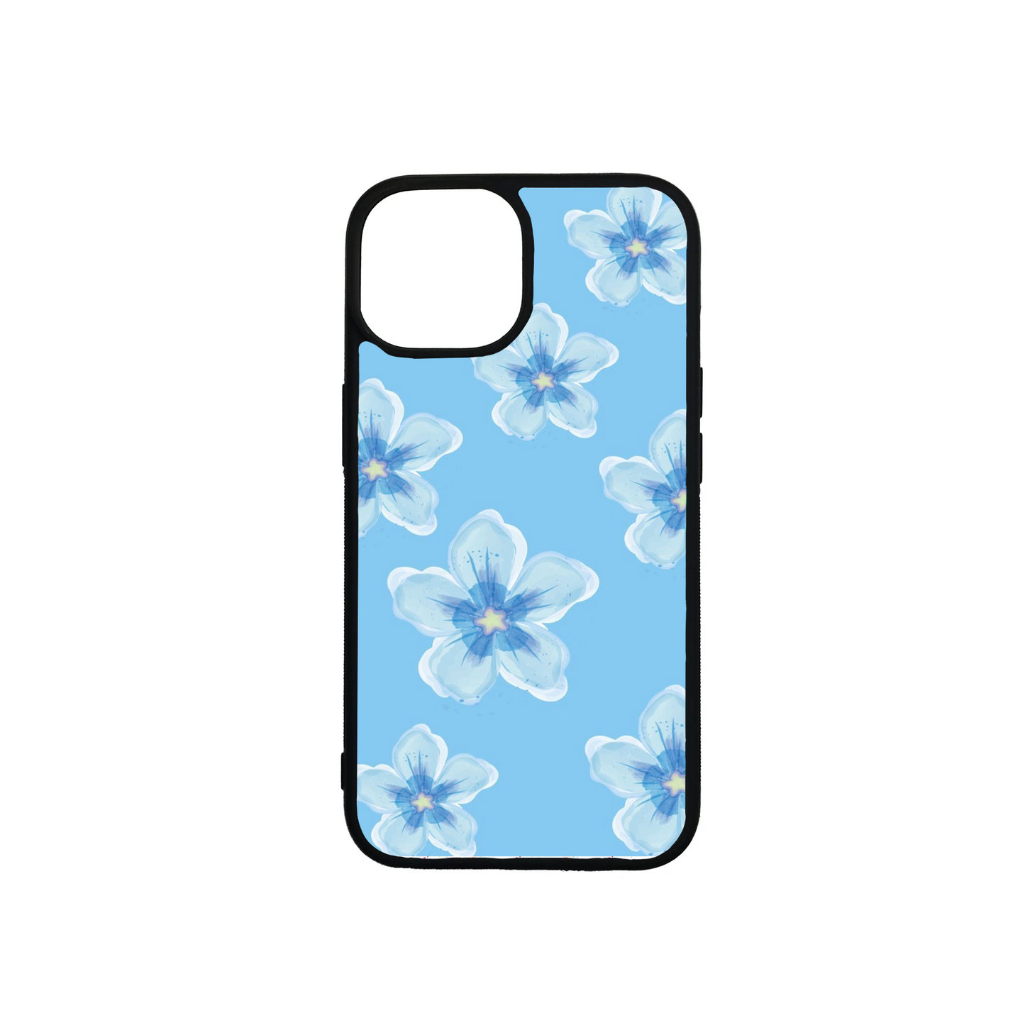 Blue hibiscus case